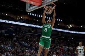 杰伦·布朗:米诺特对我们非常重要 他能成为联盟非常出色的球员 杰伦·布朗:米诺特对我们非常重要 他能成为联盟非常出色的球员