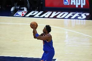 阿努诺比：我是出色的三分射手 三分出手比上赛季更果断了